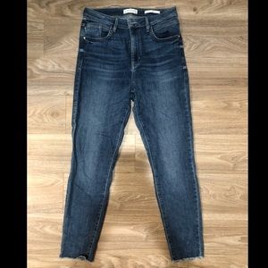 Guess super high rise jeans